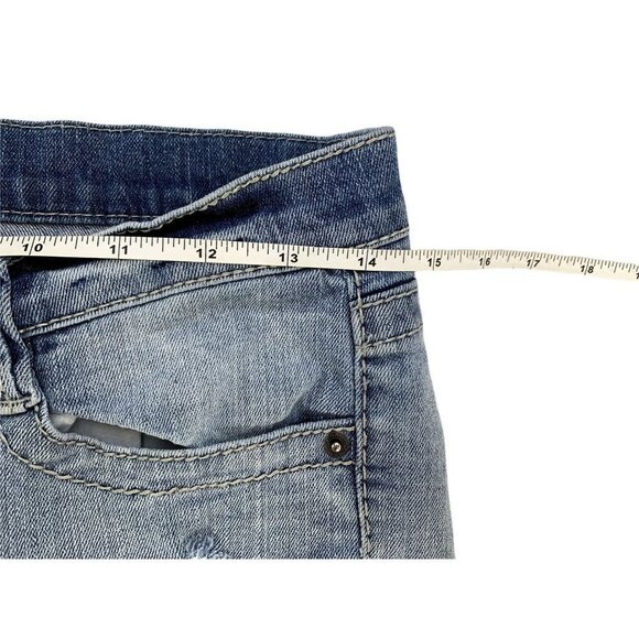 Mudd Women's Distressed Blue Jeans - Picture 5 of 6